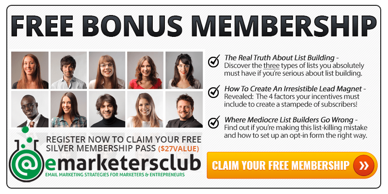 email marketers club free membership
